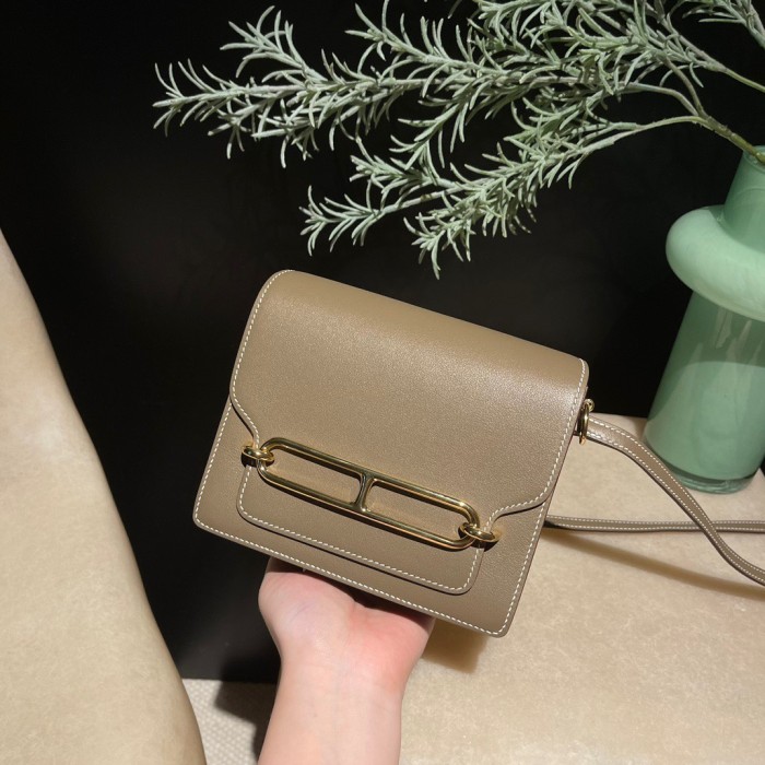  Handbags Hermes Roulis  mini 