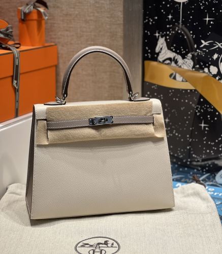  Handbags Hermes Kelly size:25 cm