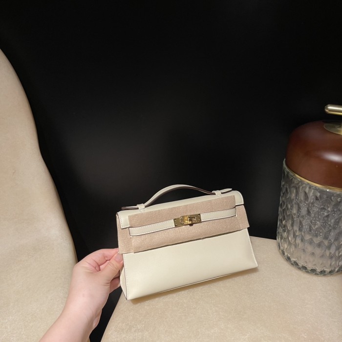  Handbags Hermes Kelly pochette
