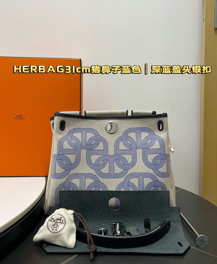  Handbags Hermes Herbag size:25/31/10 cm
