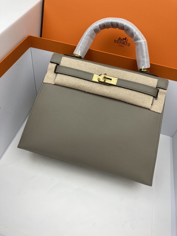  Handbags Hermes Kelly size:25 cm
