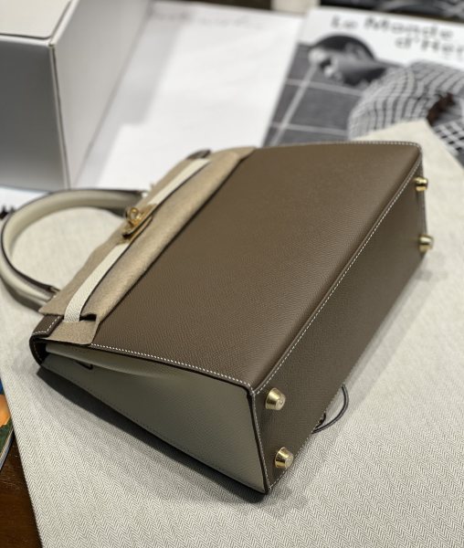  Handbags Hermes Kelly size:25 cm