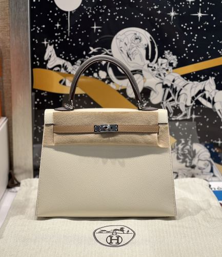  Handbags Hermes Kelly size:25 cm