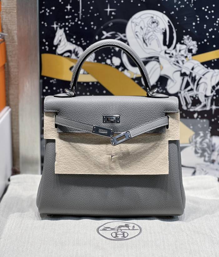  Handbags Hermes Kelly size:25 cm