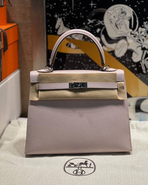  Handbags Hermes Kelly size:25 cm