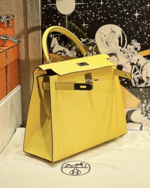 Handbags Hermes Kelly size:25 cm