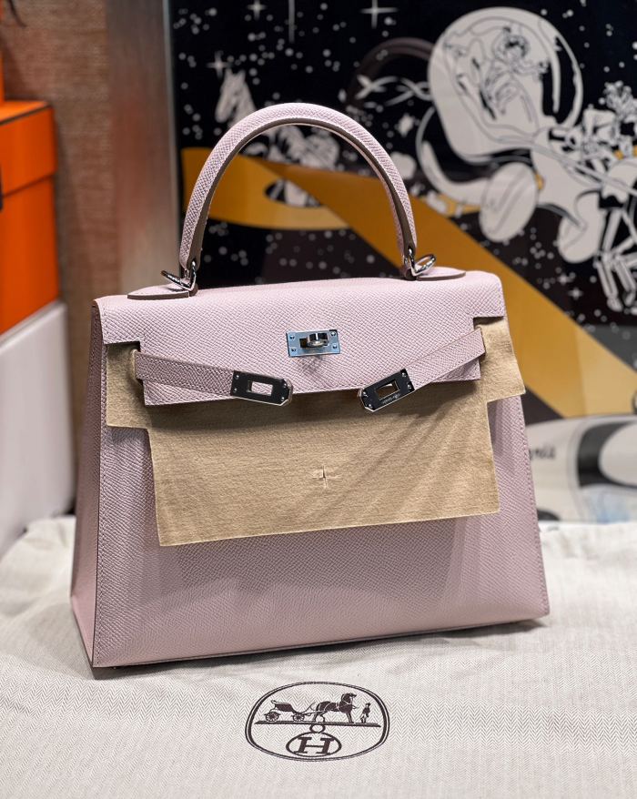  Handbags Hermes Kelly size:25 cm