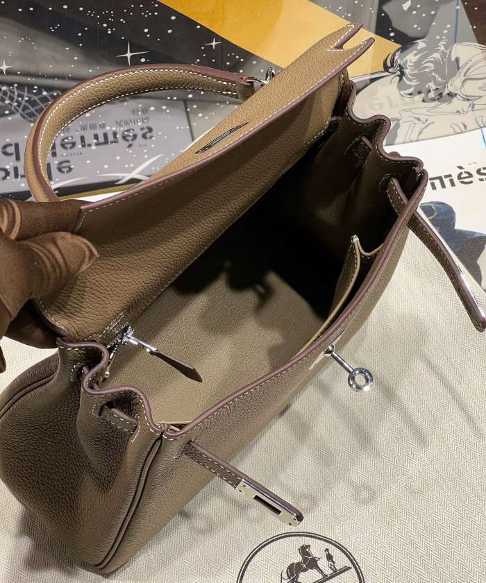  Handbags Hermes Kelly size:25 cm