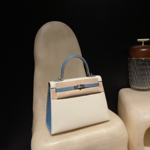  Handbags Hermes Kelly size:25 cm 