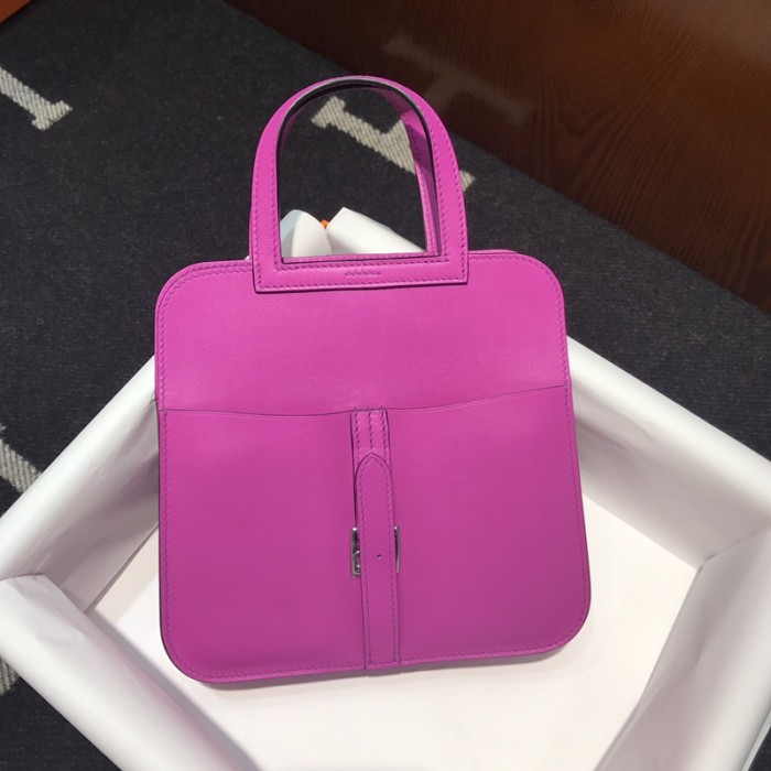 Handbags Hermes Halzan  size:22cm 