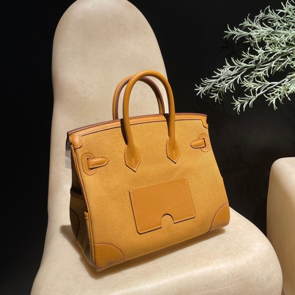  Handbags Hermes Birkin Cargo size:25 cm