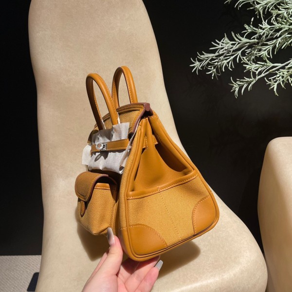  Handbags Hermes Birkin Cargo size:25 cm