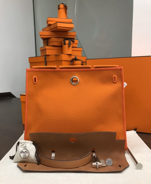  Handbags Hermes Herbag size:39cm