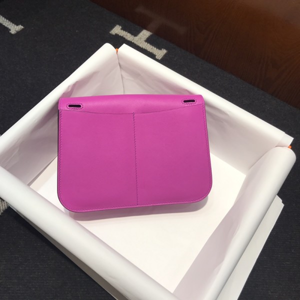  Handbags Hermes Halzan  size:22cm 