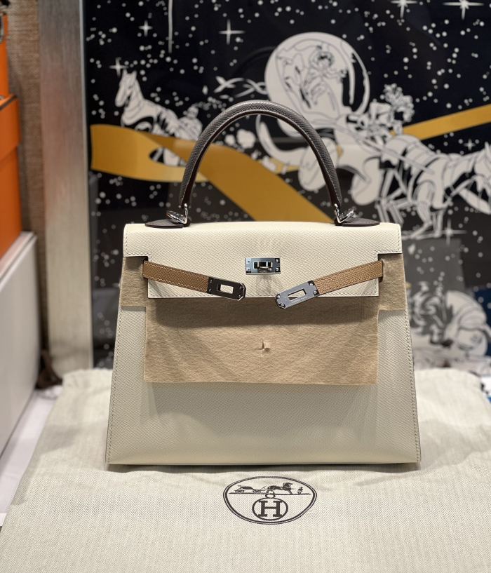  Handbags Hermes Kelly size:25 cm