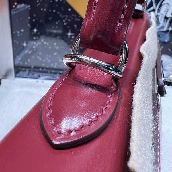  Handbags Hermes Kelly size:25 cm