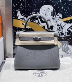  Handbags Hermes Kelly size:25 cm