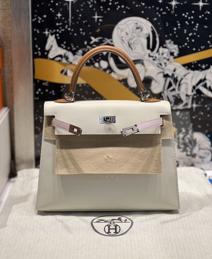  Handbags Hermes Kelly size:25 cm