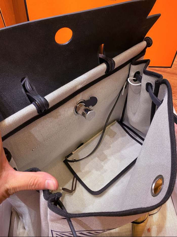  Handbags Hermes Herbag size:39 cm