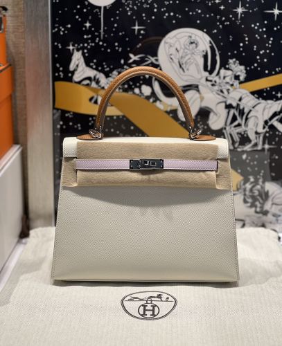 Handbags Hermes Kelly size:25 cm