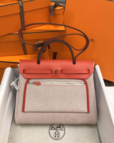  Handbags Hermes Herbag size:25/31/10 cm