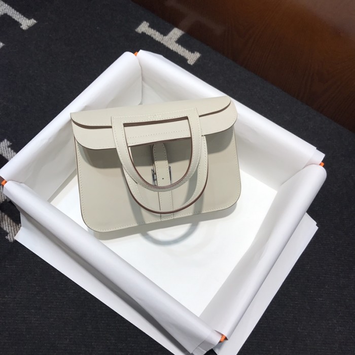  Handbags Hermes Hermes Halzan size:22cm