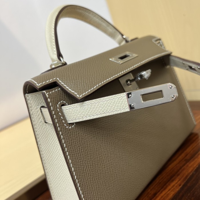  Handbags Hermes Kelly size:19 cm