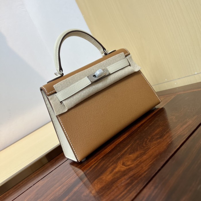  Handbags Hermes Kelly size:19 cm