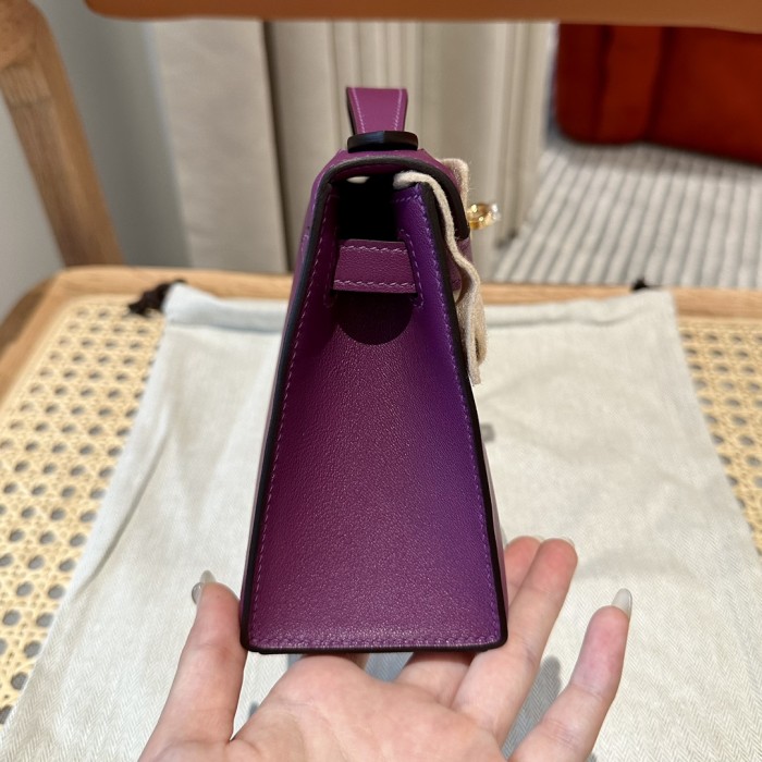  Handbags Hermes Mini kelly size:22 cm