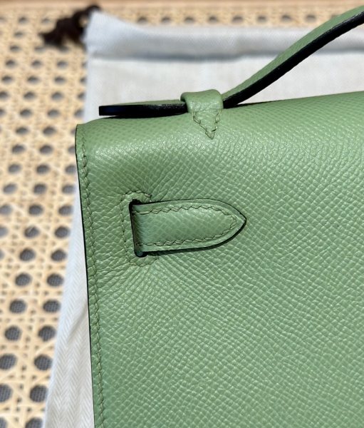  Handbags Hermes Mini kelly size:22 cm