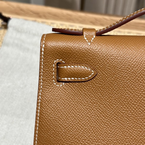  Handbags Hermes mini Kelly size:22cm