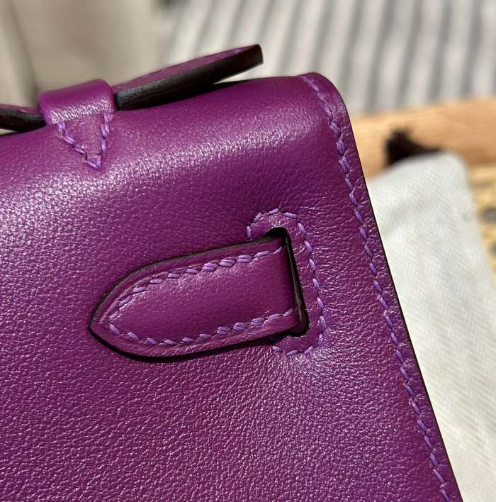  Handbags Hermes Mini kelly size:22 cm