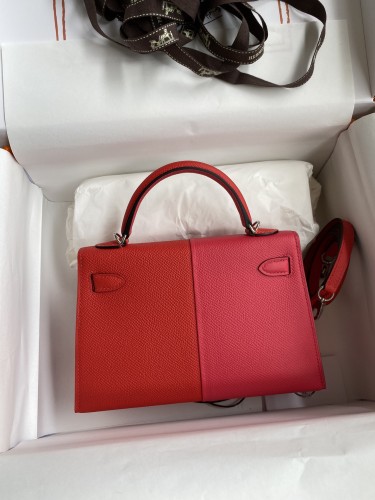  Handbags Hermes Mini Kelly size:19 cm