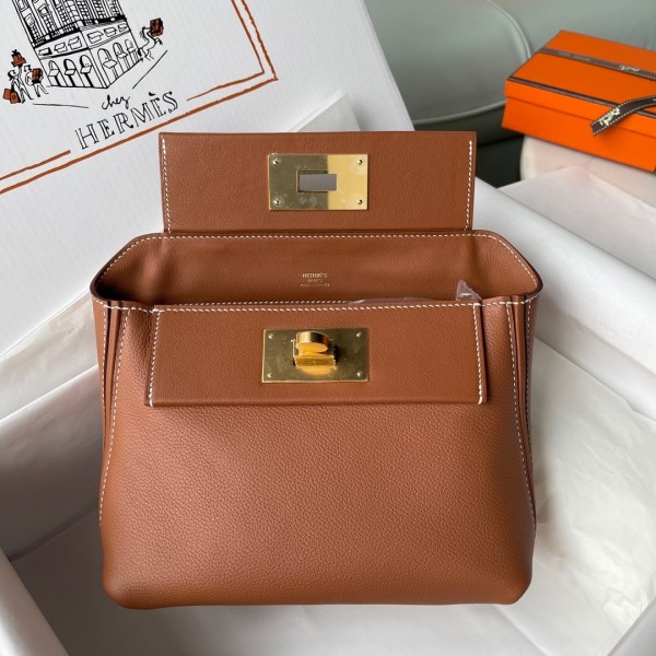  Handbags Hermes mini ever color size：21 cm