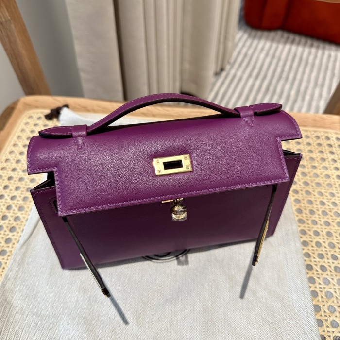  Handbags Hermes Mini kelly size:22 cm