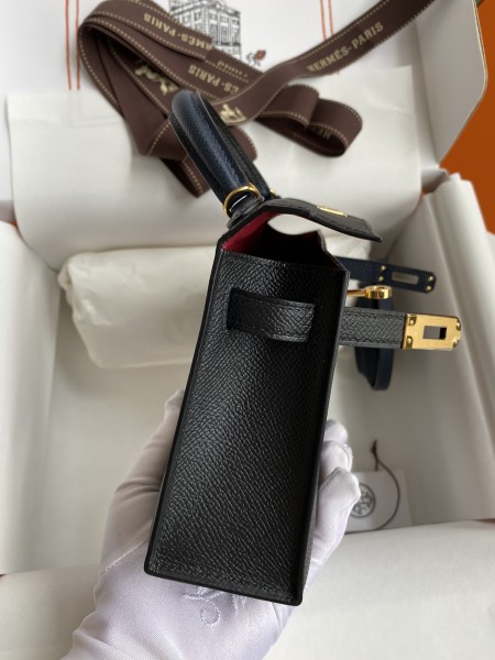 Handbags Hermes Mini Kelly size:19 cm