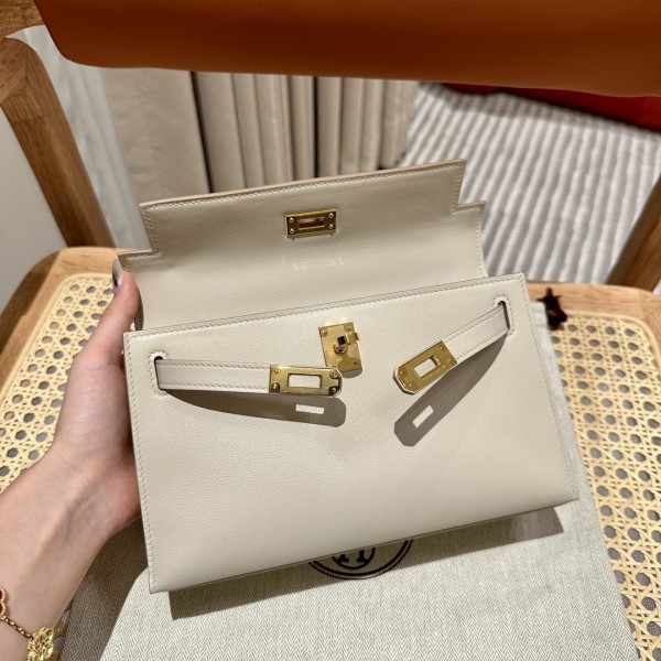 Handbags Hermes Mini kelly size:22 cm