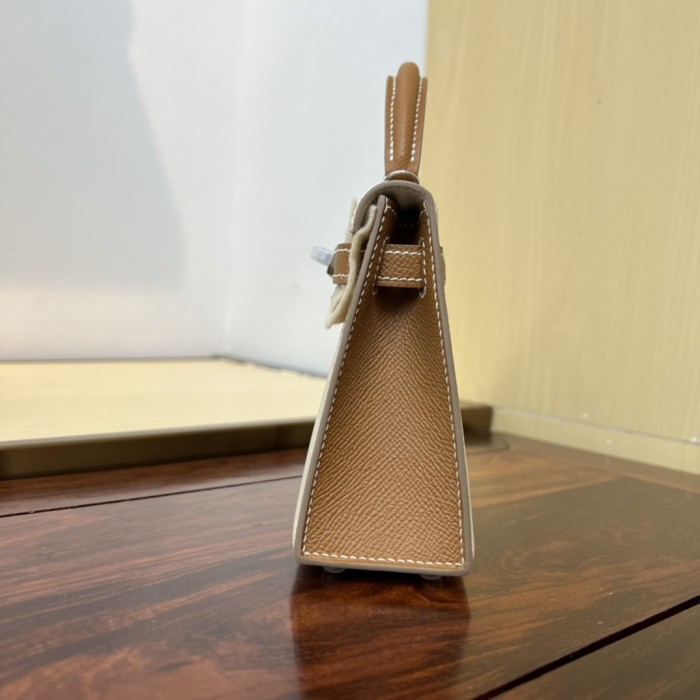  Handbags Hermes Kelly size:19 cm