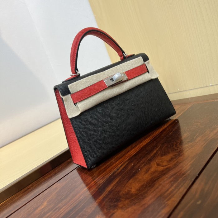  Handbags Hermes Kelly size:19cm