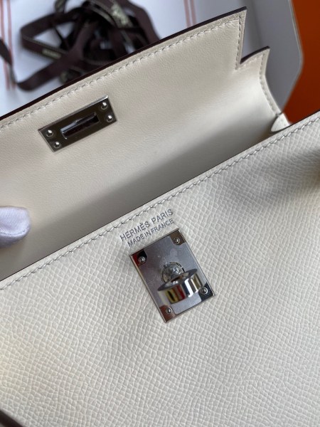  Handbags Hermes mini Kelly size:19 cm 