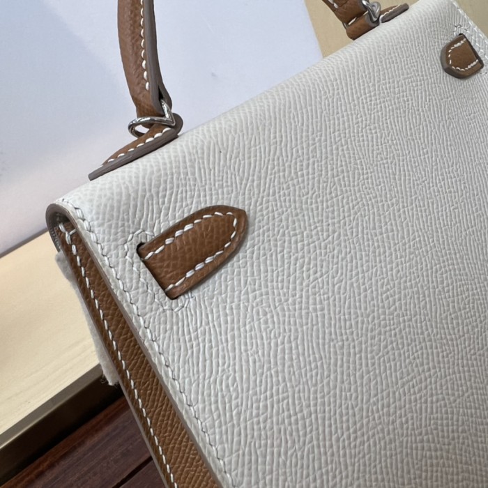  Handbags Hermes Kelly size:19 cm