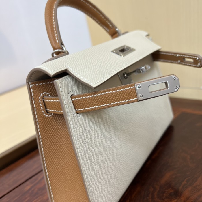  Handbags Hermes Kelly size:19 cm