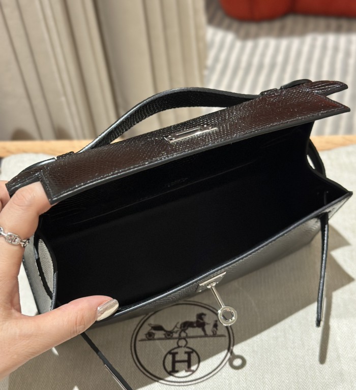  Handbags Hermes Mini kelly size:22 cm