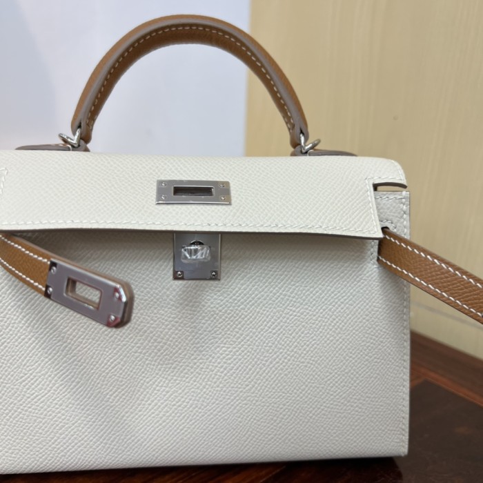  Handbags Hermes Kelly size:19 cm