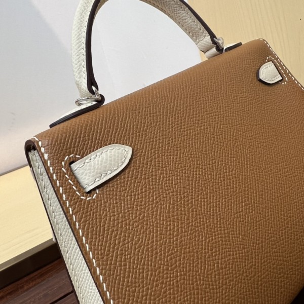  Handbags Hermes Kelly size:19 cm