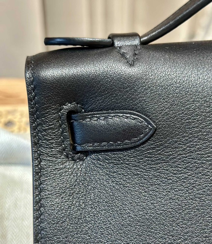  Handbags Hermes Mini kelly size:22 cm