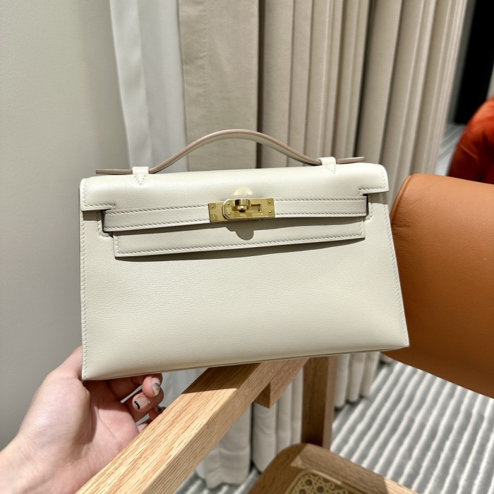  Handbags Hermes Mini kelly size:22 cm