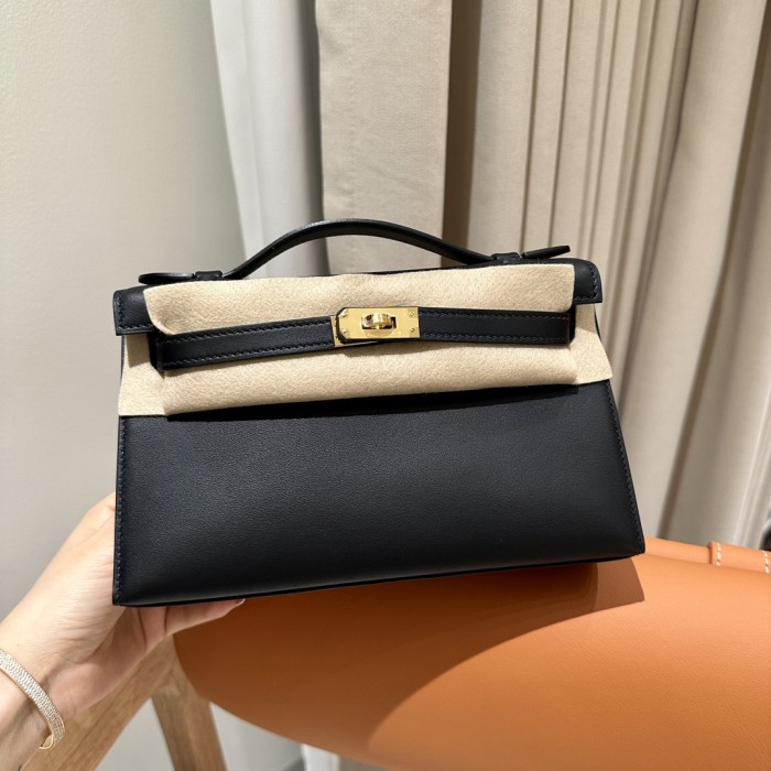  Handbags Hermes Mini kelly size:22 cm