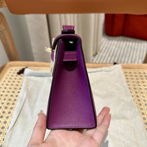  Handbags Hermes Mini kelly size:22 cm