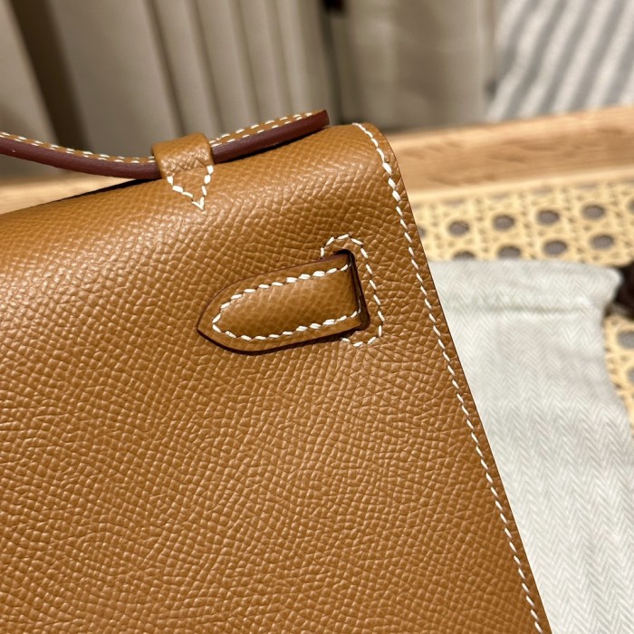  Handbags Hermes mini Kelly size:22cm